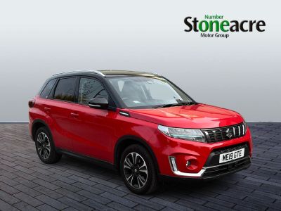 Suzuki Vitara 1.4 Boosterjet 48V Hybrid SZ5 ALLGRIP 5dr Hatchback Hybrid Red at Suzuki UCL Milton Keynes