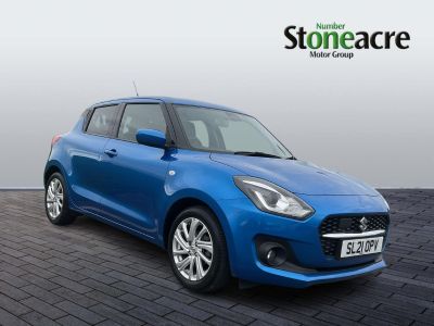 Suzuki Swift 1.2 Dualjet 83 12V Hybrid SZ-T 5dr Auto Hatchback Hybrid Blue at Suzuki UCL Milton Keynes