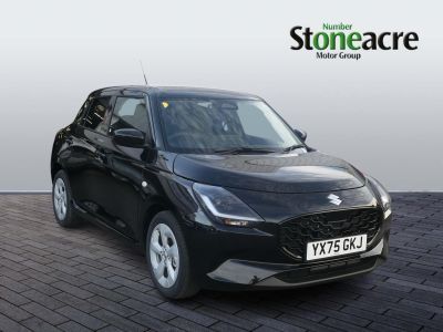 Suzuki Swift 1.2 MHEV Motion Euro 6 (s/s) 5dr Hybrid Black at Suzuki UCL Milton Keynes