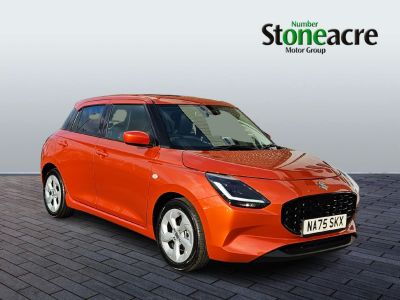 Suzuki Swift 1.2 MHEV Motion Euro 6 (s/s) 5dr Hybrid Orange at Suzuki UCL Milton Keynes