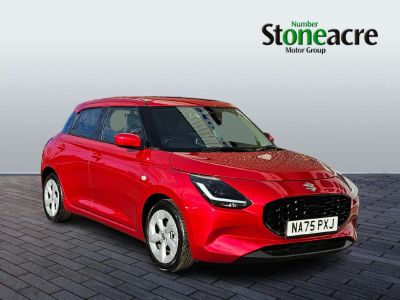 Suzuki Swift 1.2 MHEV Motion Euro 6 (s/s) 5dr Hybrid Red at Suzuki UCL Milton Keynes