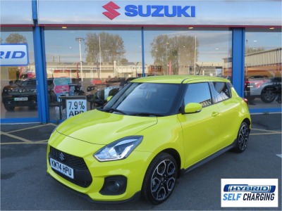 Suzuki Swift 1.4 Boosterjet 48V Hybrid Sport 5dr Hatchback Petrol Yellow at Suzuki UCL Milton Keynes