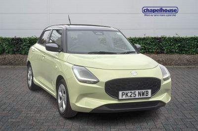 Suzuki Swift 1.2 Mild Hybrid Motion 5dr Hatchback Petrol Yellow at Suzuki UCL Milton Keynes