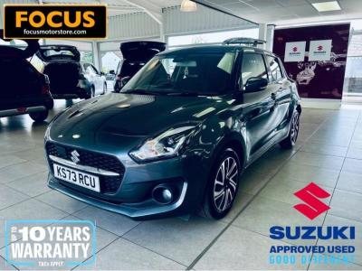Suzuki Swift 1.2 Dualjet 83 12V Hybrid SZ5 5dr Auto Hatchback Petrol GREY at Suzuki UCL Milton Keynes