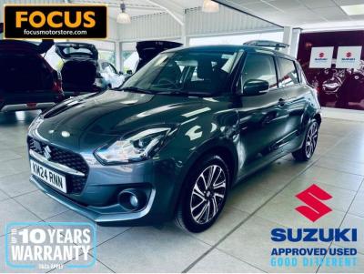 Suzuki Swift 1.2 Dualjet 83 12V Hybrid SZ5 5dr Auto Hatchback Petrol GREY at Suzuki UCL Milton Keynes