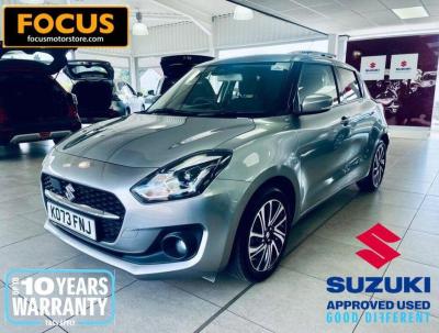 Suzuki Swift 1.2 Dualjet 83 12V Hybrid SZ5 5dr Auto Hatchback Petrol SILVER at Suzuki UCL Milton Keynes