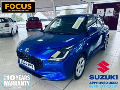 Suzuki Swift 1.2 Mild Hybrid Motion 5dr Hatchback Petrol BLUE at Suzuki UCL Milton Keynes