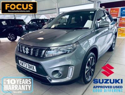 Suzuki Vitara 1.4 Boosterjet 48V Hybrid SZ5 ALLGRIP 5dr Hatchback Petrol GREY at Suzuki UCL Milton Keynes