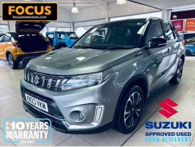 Suzuki Vitara 1.4 Boosterjet 48V Hybrid SZ5 ALLGRIP 5dr Hatchback Petrol GREY at Suzuki UCL Milton Keynes