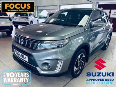 Suzuki Vitara 1.4 Boosterjet 48V Hybrid SZ5 ALLGRIP 5dr Hatchback Petrol GREY at Suzuki UCL Milton Keynes