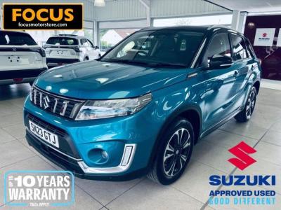 Suzuki Vitara 1.4 VITARA SZ5 BOOSTJET MHEV Hatchback Hybrid Electric TURQUOISE at Suzuki UCL Milton Keynes