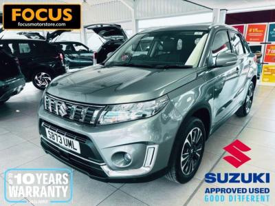 Suzuki Vitara 1.4 Boosterjet 48V Hybrid SZ5 5dr Hatchback Petrol GREY at Suzuki UCL Milton Keynes