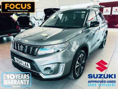 Suzuki Vitara 1.4 Boosterjet 48V Hybrid SZ5 5dr Hatchback Petrol GREY at Suzuki UCL Milton Keynes