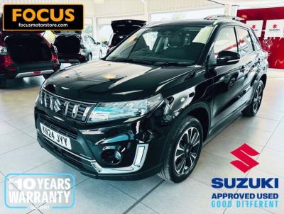 Suzuki Vitara 1.4 Boosterjet 48V Hybrid SZ5 5dr Hatchback Petrol BLACK at Suzuki UCL Milton Keynes