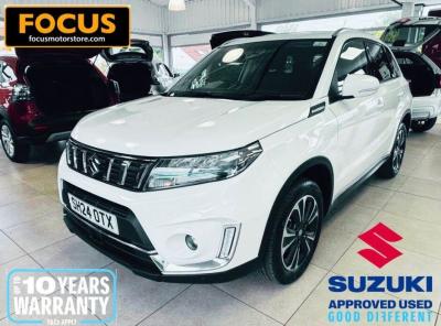 Suzuki Vitara 1.4 Boosterjet 48V Hybrid SZ5 5dr Hatchback Petrol WHITE at Suzuki UCL Milton Keynes