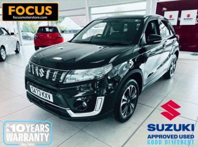 Suzuki Vitara 1.4 Boosterjet 48V Hybrid SZ5 5dr Hatchback Petrol BLACK at Suzuki UCL Milton Keynes