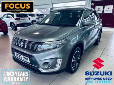 Suzuki Vitara 1.4 Boosterjet 48V Hybrid SZ5 5dr Hatchback Petrol GREY at Suzuki UCL Milton Keynes