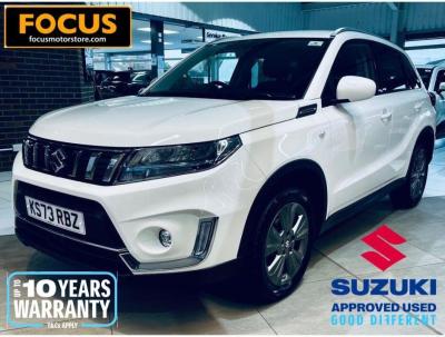 Suzuki Vitara 1.5 Hybrid SZ-T 5dr AGS Hatchback Petrol/Electric Hybrid WHITE at Suzuki UCL Milton Keynes