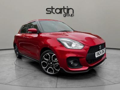 Suzuki Swift 1.4 Boosterjet 48V Hybrid Sport 5dr Hatchback Petrol RED at Suzuki UCL Milton Keynes