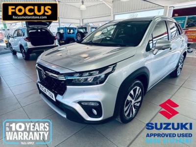 Suzuki S-Cross 1.4 Boosterjet 48V Hybrid Ultra ALLGRIP 5dr Hatchback Petrol SILVER at Suzuki UCL Milton Keynes