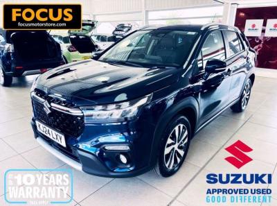 Suzuki S-Cross 1.4 Boosterjet 48V Hybrid Ultra ALLGRIP 5dr Hatchback Petrol BLUE at Suzuki UCL Milton Keynes