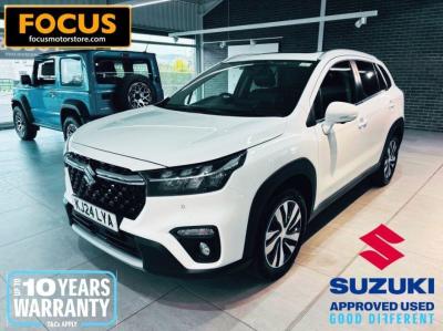 Suzuki S-Cross 1.4 Boosterjet 48V Hybrid Ultra ALLGRIP 5dr Hatchback Petrol WHITE at Suzuki UCL Milton Keynes