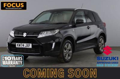Suzuki Vitara 1.4 Boosterjet Mild Hybrid Motion 5dr Hatchback Petrol BLACK at Suzuki UCL Milton Keynes