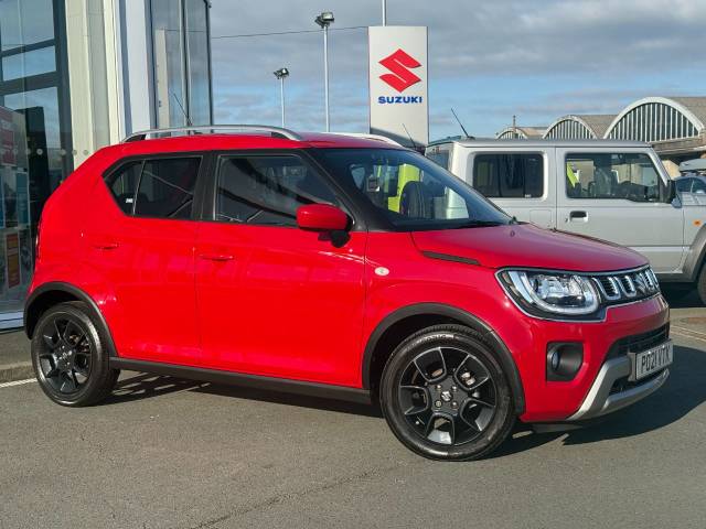 Suzuki Ignis 1.2 Dualjet 12V Hybrid SZ-T 5dr CVT Hatchback Petrol Red