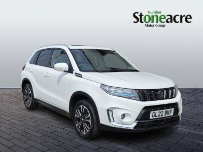 Suzuki Vitara 1.4 Boosterjet 48V Hybrid SZ5 5dr Hatchback Hybrid White at Suzuki UCL Milton Keynes