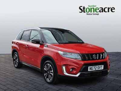 Suzuki Vitara 1.4 Boosterjet 48V Hybrid SZ5 5dr Hatchback Hybrid Red at Suzuki UCL Milton Keynes