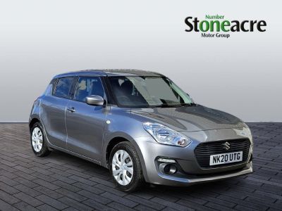Suzuki Swift 1.2 Dualjet SZ3 5dr Hatchback Hybrid Silver at Suzuki UCL Milton Keynes