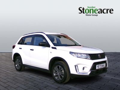 Suzuki Vitara 1.4 Boosterjet 48V Hybrid Go 5dr Hatchback Hybrid White at Suzuki UCL Milton Keynes