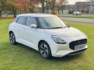Suzuki Swift 1.2 MHEV Ultra Hatchback 5dr Petrol Hybrid CVT Euro 6 (s/s) (82 ps) Hatchback Hybrid White at Suzuki UCL Milton Keynes