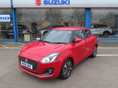 Suzuki Swift 1.0 Boosterjet SZ5 5dr Auto Hatchback Petrol Red at Suzuki UCL Milton Keynes