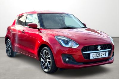 Suzuki Swift 1.2 Hatchback SZ5 Hatchback Petrol RED METALLIC at Suzuki UCL Milton Keynes