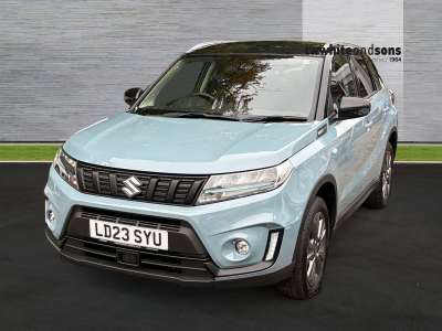 Suzuki Vitara 1.5 Full Hybrid SZT AGS SUV Petrol / Electric Hybrid Ice Greyish Blue at Suzuki UCL Milton Keynes