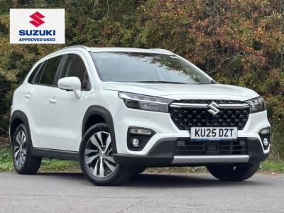Suzuki S-Cross 1.5 Hybrid Ultra ALLGRIP 5dr AGS Hatchback Petrol/Electric Hybrid WHITE at Suzuki UCL Milton Keynes