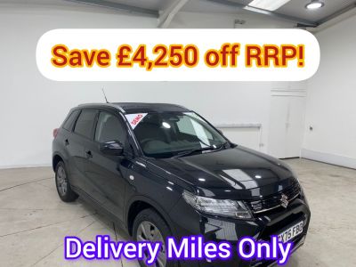 Suzuki Vitara 1.4 Boosterjet Mild Hybrid Motion 5dr SUV Petrol Black at Suzuki UCL Milton Keynes