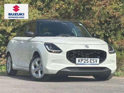 Suzuki Swift 1.2 Mild Hybrid Motion 5dr Hatchback Petrol WHITE at Suzuki UCL Milton Keynes