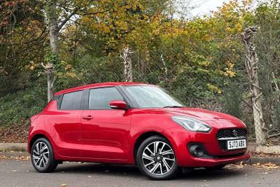 Suzuki Swift 1.2 Dualjet 83 12V Hybrid SZ5 5dr Auto Hatchback Petrol RED at Suzuki UCL Milton Keynes