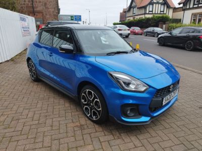 Suzuki Swift 1.4 Boosterjet 48V Hybrid Sport 5dr Hatchback Petrol Blue at Suzuki UCL Milton Keynes