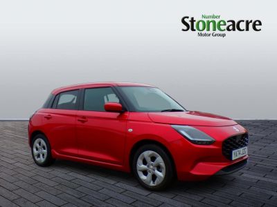 Suzuki Swift 1.2 MHEV Motion Euro 6 (s/s) 5dr Hatchback Hybrid Red at Suzuki UCL Milton Keynes