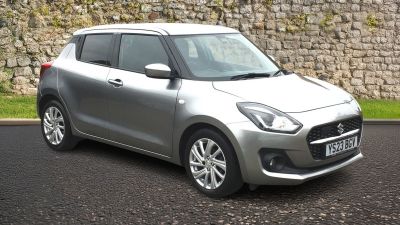 Suzuki Swift 1.2L SZ-T DualJet MHEV CVT Hatchback 5dr Hybrid Automatic Euro 6 (82 bhp) Hatchback Hybrid Silver at Suzuki UCL Milton Keynes