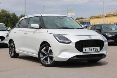 Suzuki Swift 1.2 Mild Hybrid Ultra 5dr Hatchback Hybrid White at Suzuki UCL Milton Keynes