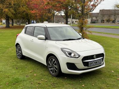 Suzuki Swift 1.2 Dualjet MHEV SZ-L Hatchback 5dr Petrol Hybrid Manual Euro 6 (s/s) (83 ps) Hatchback Hybrid White at Suzuki UCL Milton Keynes