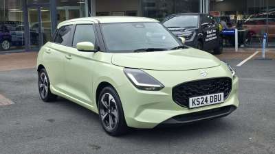 Suzuki Swift Ultra 1.2 MHEV Hatchback Hybrid Yellow at Suzuki UCL Milton Keynes