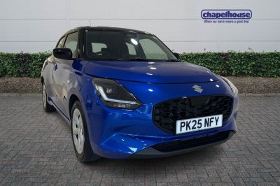 Suzuki Swift 1.2 Mild Hybrid Motion 5dr Hatchback Petrol Blue And Black at Suzuki UCL Milton Keynes