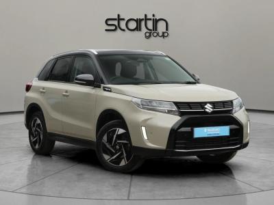 Suzuki Vitara 1.4 Boosterjet MHEV Ultra ALLGRIP Euro 6 (s/s) 5dr SUV Hybrid SAVANNAH IVORY at Suzuki UCL Milton Keynes