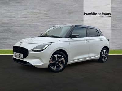 Suzuki Swift 1.2 Ultra Mhev Cvt Hatchback Petrol Pure White Pearl at Suzuki UCL Milton Keynes