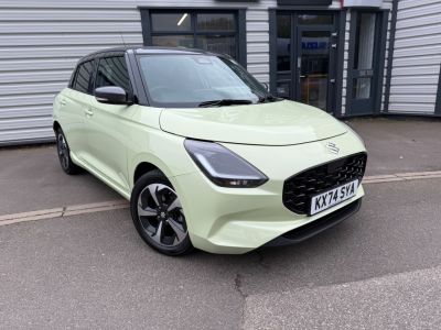 Suzuki Swift 1.2 Mild Hybrid Ultra 5dr CVT Hatchback Petrol Yellow at Suzuki UCL Milton Keynes